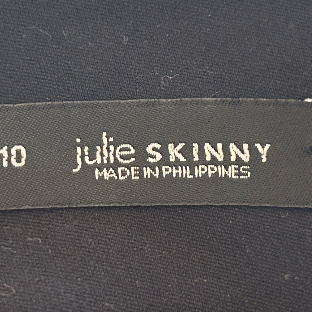 LOFT Julie Skinny pants  Black Size 10 - Picture 7 of 13